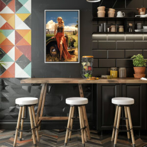 Poster: Eleganz beginnt mit der Haltung