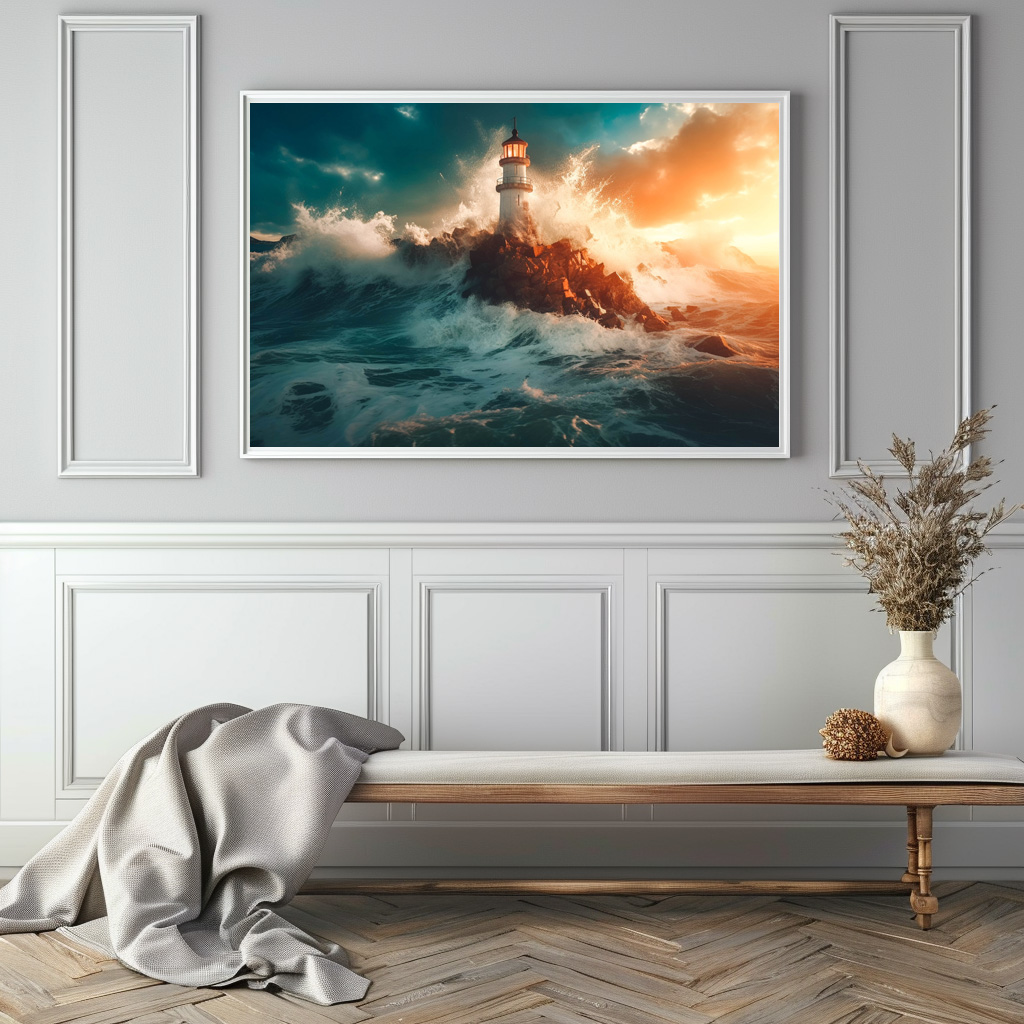 Poster: Das Licht bricht durch Sturm und Schatten - immagine 2