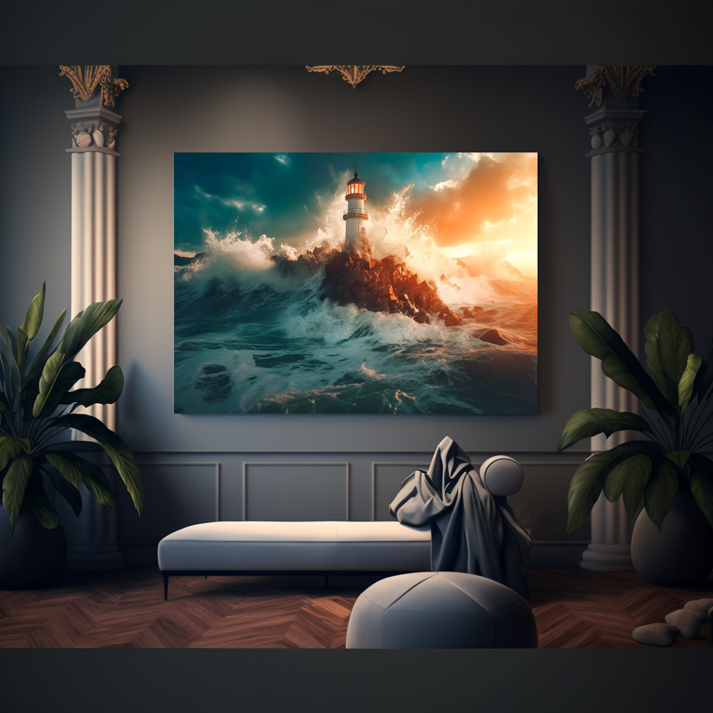 Poster: Das Licht bricht durch Sturm und Schatten - immagine 3