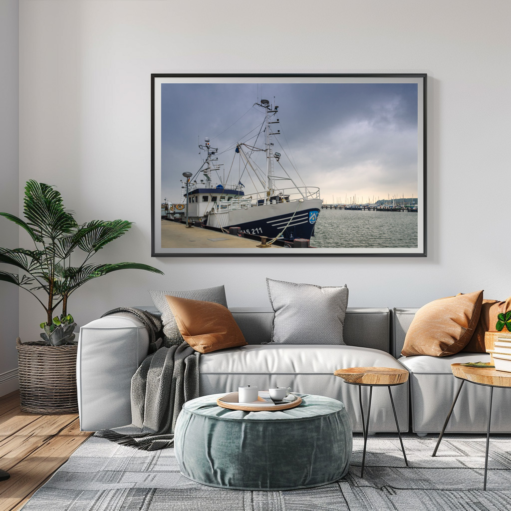 Poster: Hafen Sassnitz