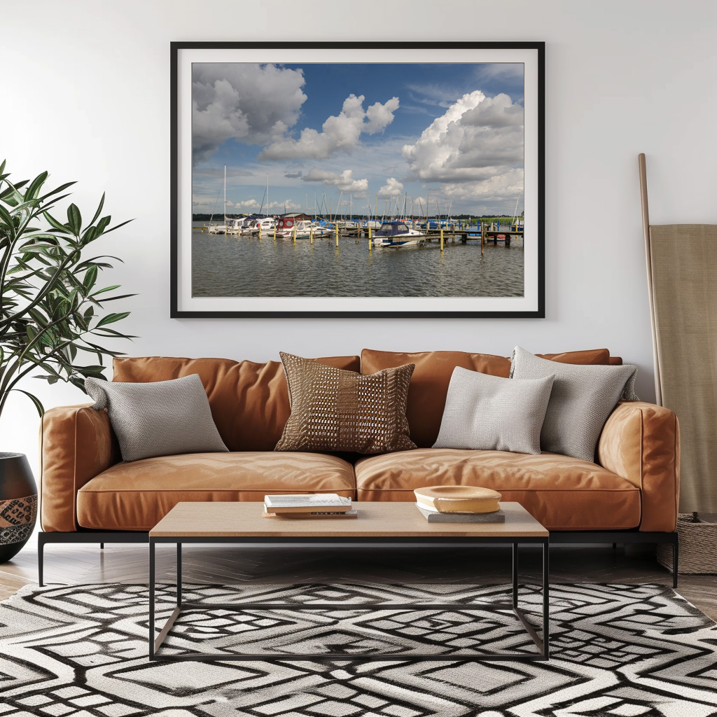 Poster: Hafen Ribnitz Damgarten