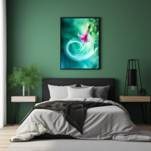 Poster: Blätter flüstern uralte Lieder