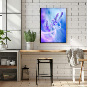 Poster: Blütenstaub trägt Träume in die Welt