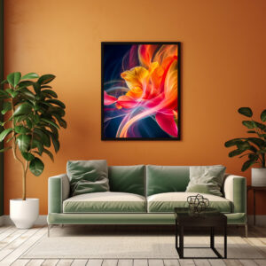 Poster: Die Sprache der Blumen ist Zauber selbst