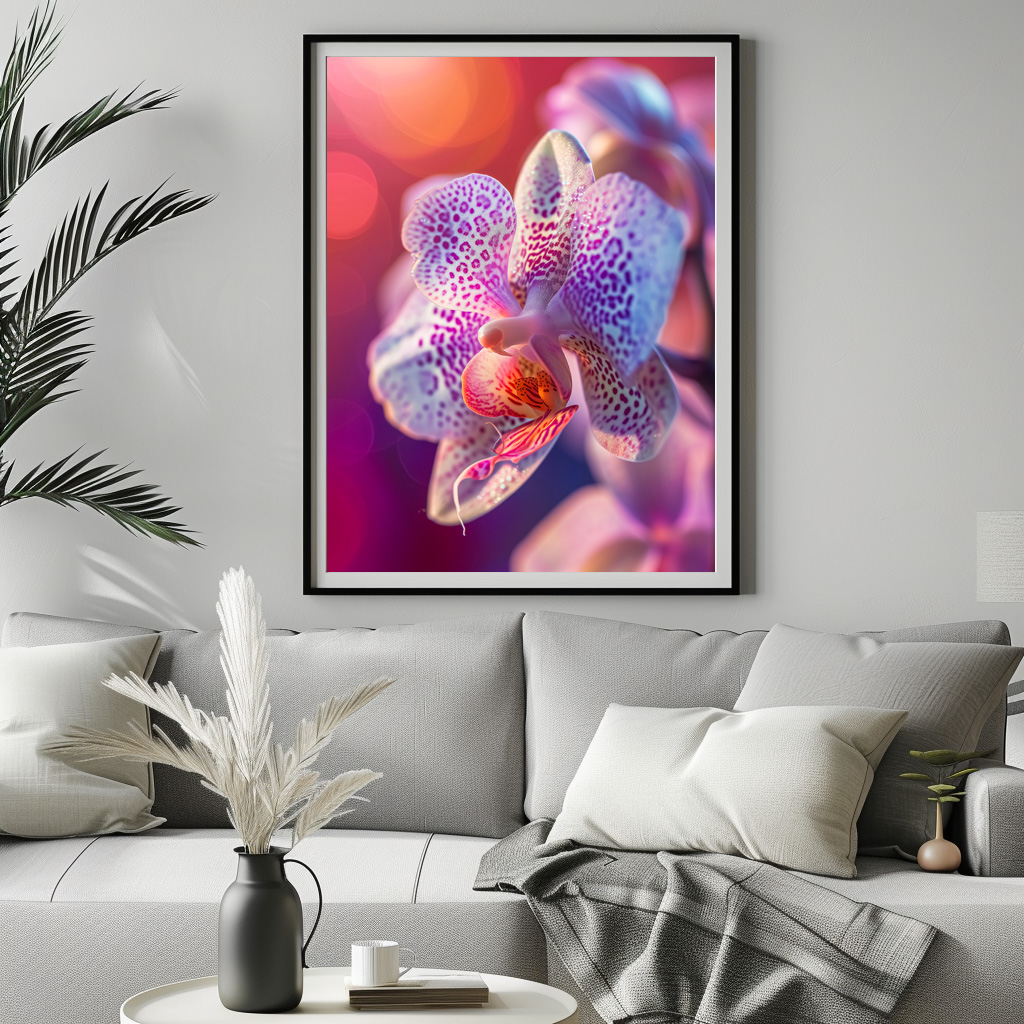 Poster: Im Duft einer Orchidee liegt Zauberkraft