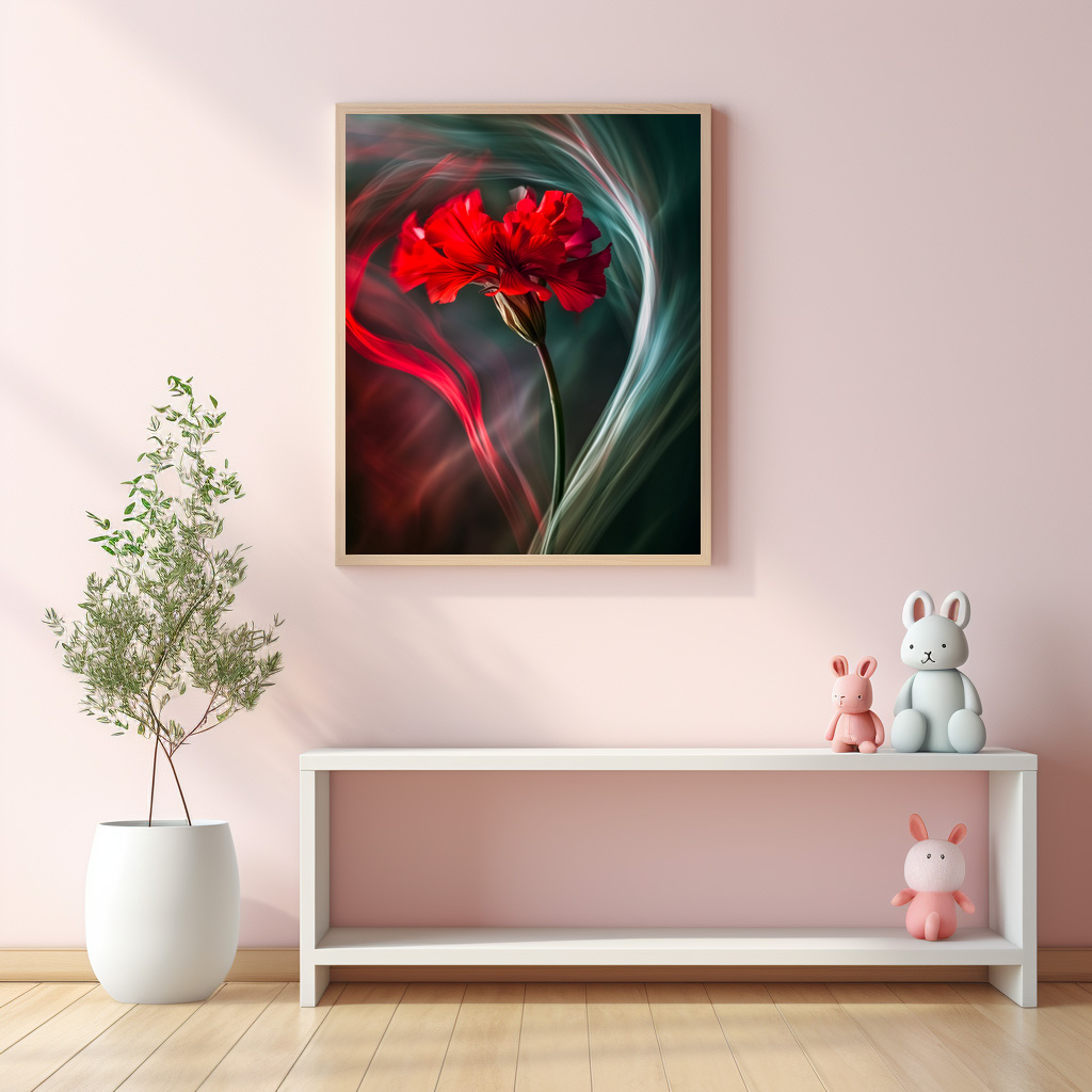 Poster: Lass die Wurzeln wachsen lass das Leben blühen - Imagen 2