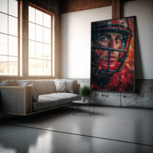 Poster: Jeder Block jeder Tackle zählt