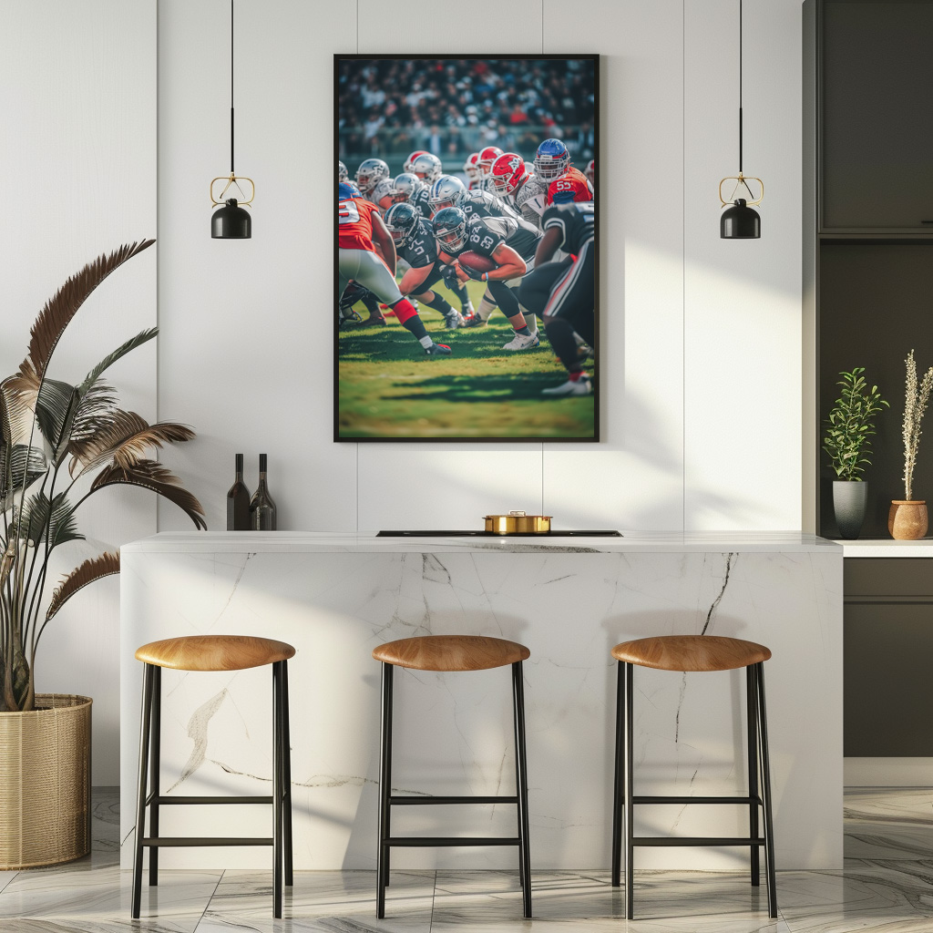 Poster: Kampfgeist schlägt Talent wenn Talent nicht kämpft