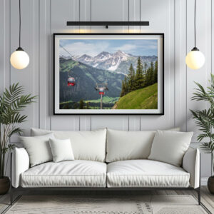 Poster: Bergbahn Füssen Jöchle