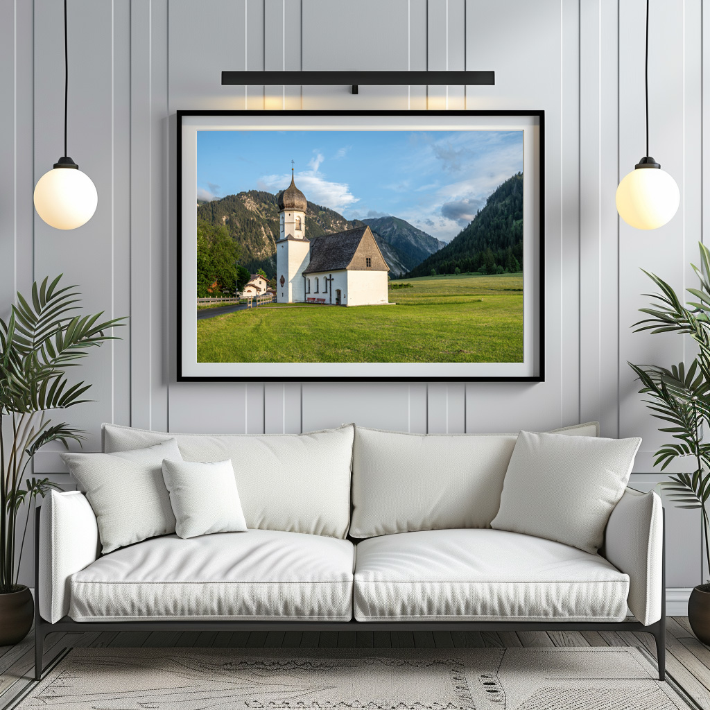 Poster: MariaHilf Kapelle Tannheim 2