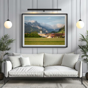 Poster: Tannheim Blick Rote Flüh