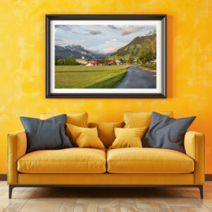 Poster: Tannheim Blick Rote Flüh2