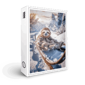 raxxa Premium-Puzzle: Gemütlich kann man den Eiszapfen beim Wachsen zu sehen