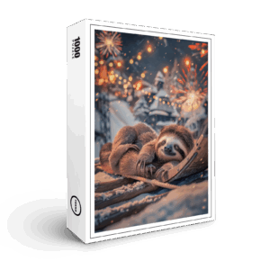 raxxa Premium-Puzzle: Heute erledige ich nichts und morgen vielleicht noch weniger