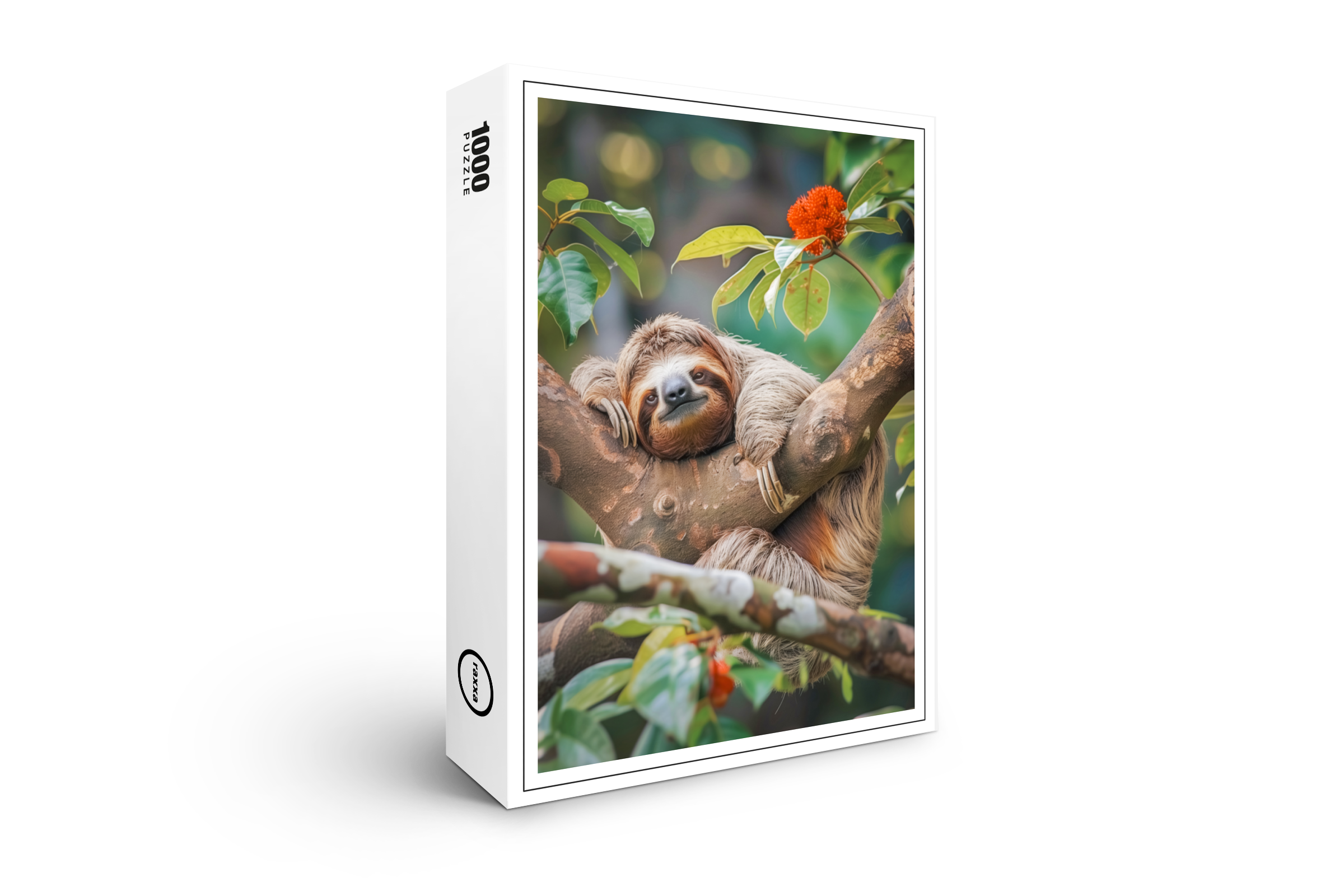 raxxa Premium-Puzzle: Ich geh lieber langsam damit ich die Aussicht genießen kann