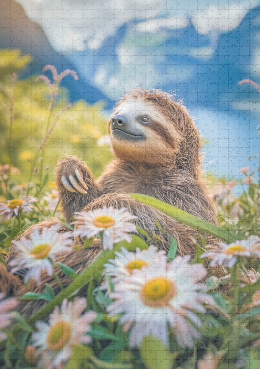 raxxa Premium-Puzzle: Manche sagen ich bin zu langsam ich sage ich bin in Zeitlupe episch - Imagen 2