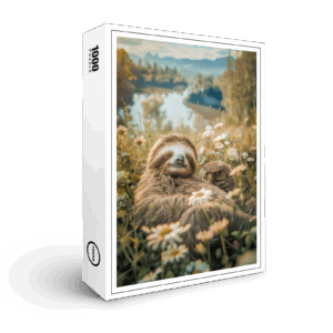 raxxa Premium-Puzzle: Warum rennen wenn ich auch liegen kann