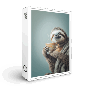 raxxa Premium-Puzzle: ass die anderen hetzen ich bleibe cool