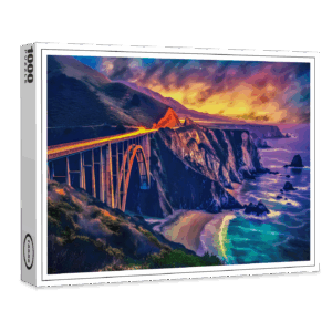 raxxa Premium-Puzzle: Bixby Creek Bridge