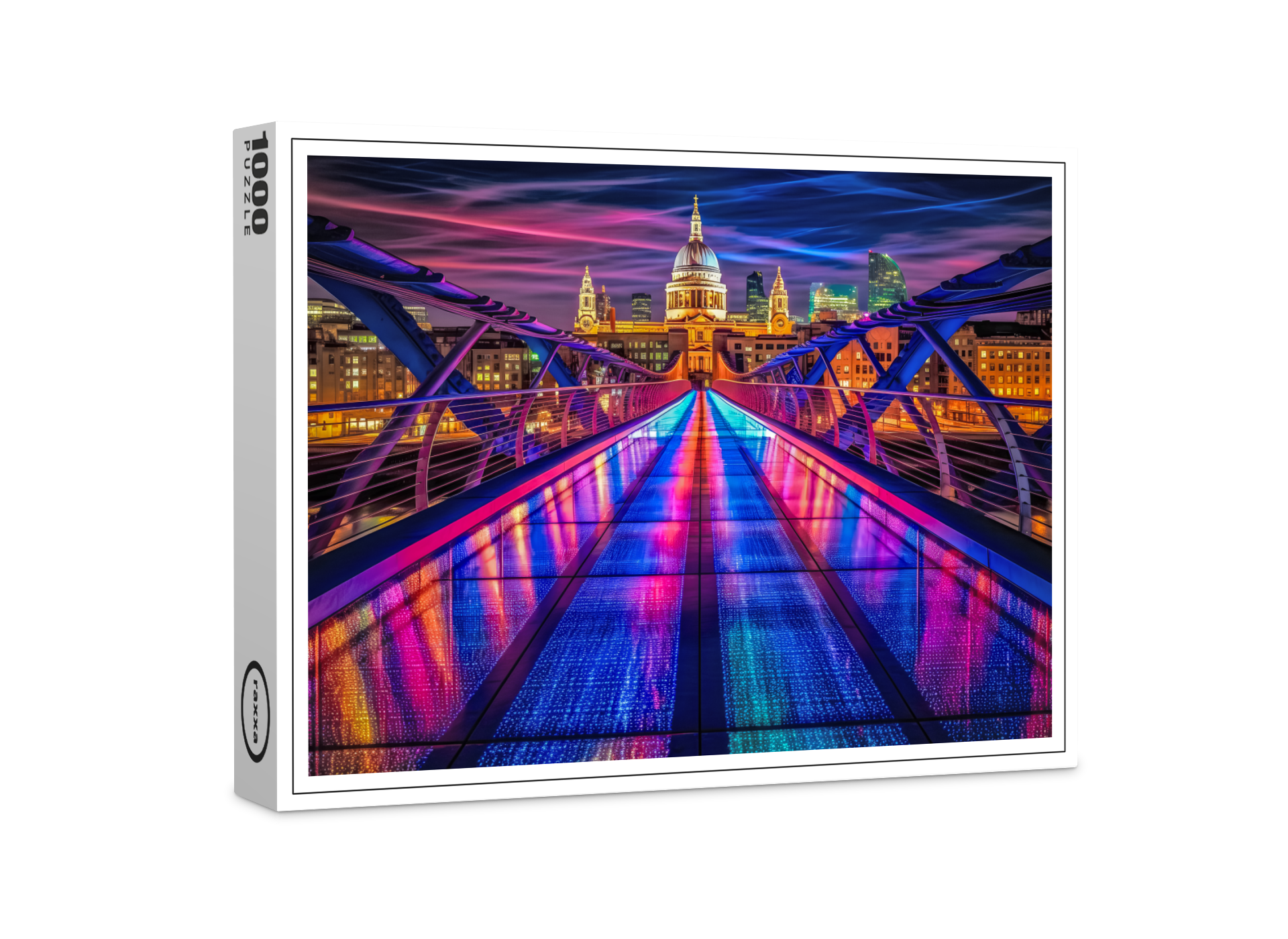 raxxa Premium-Puzzle: Millennium Bridge London
