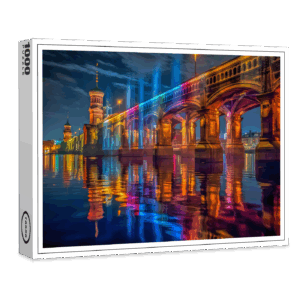 raxxa Premium-Puzzle: Oberbaum Bridge Berlin