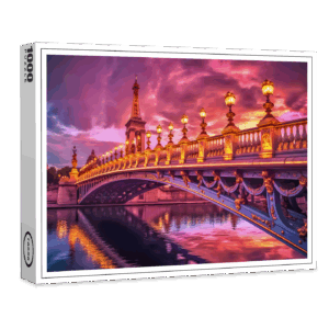 raxxa Premium-Puzzle: Pont Alexandre III Bridge