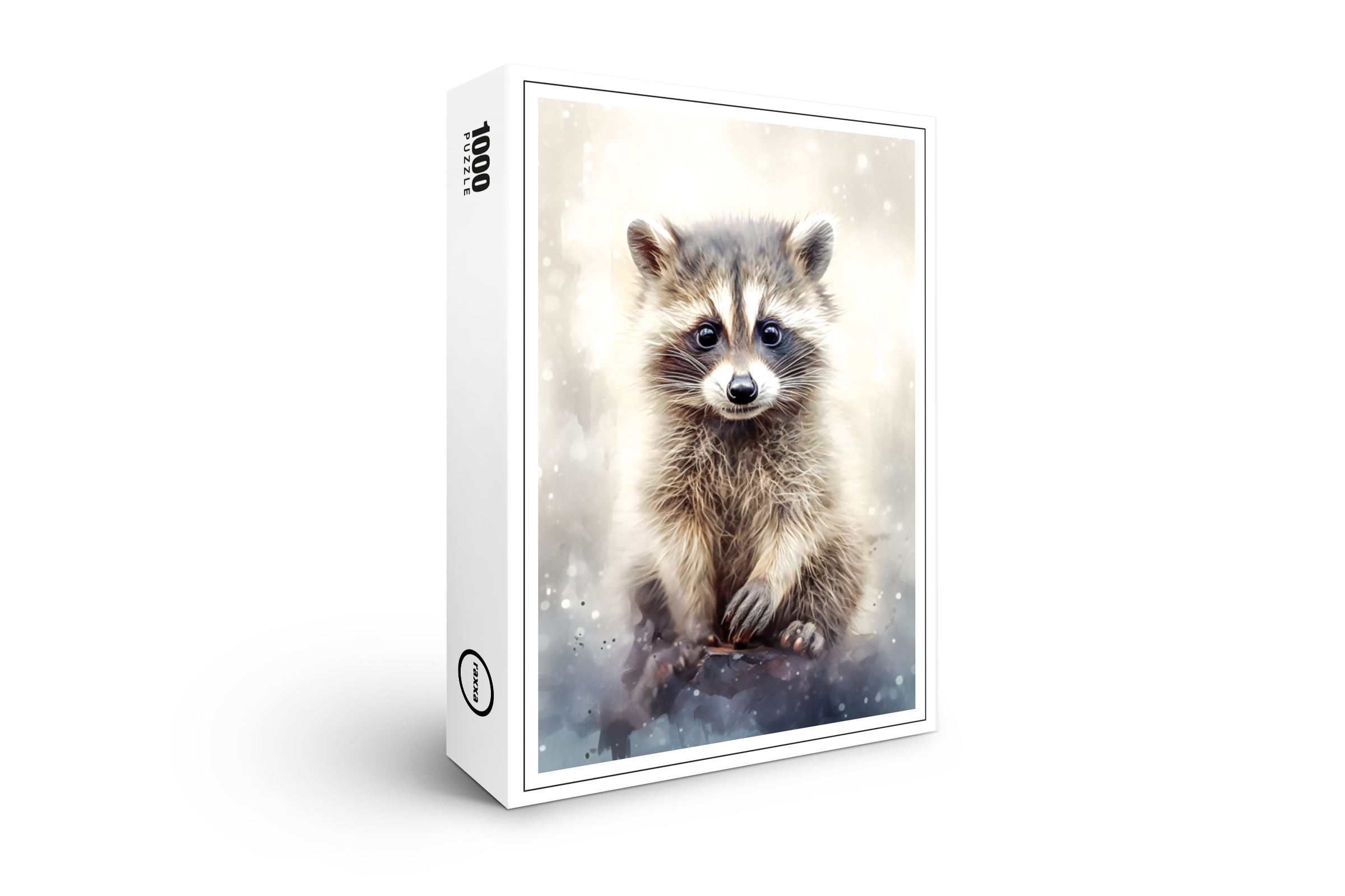 raxxa Premium-Puzzle: Baby Dachs