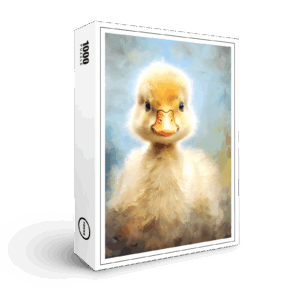 raxxa Premium-Puzzle: Baby Ente