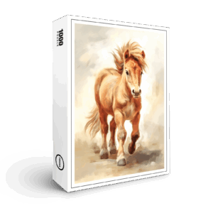 raxxa Premium-Puzzle: Baby Pferd