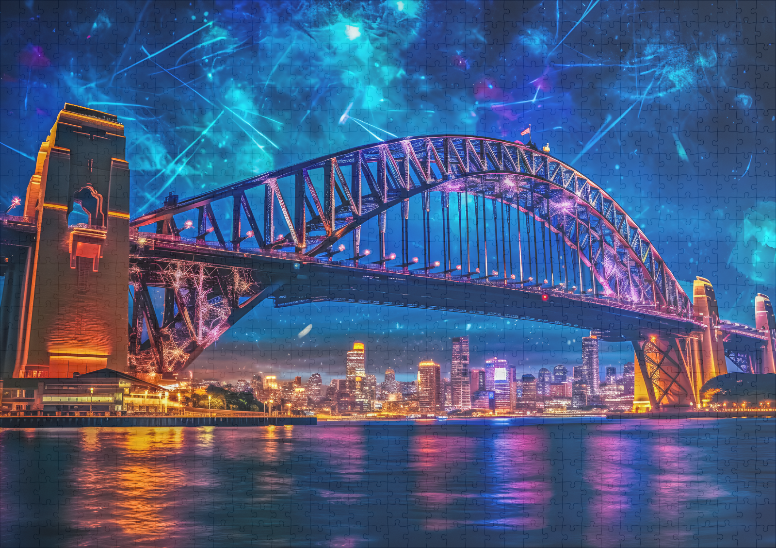 raxxa Premium-Puzzle: Sydney Harbour Bridge – Image 2
