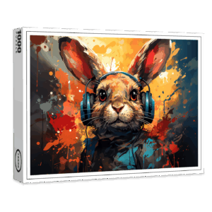 raxxa Premium-Puzzle: Hase