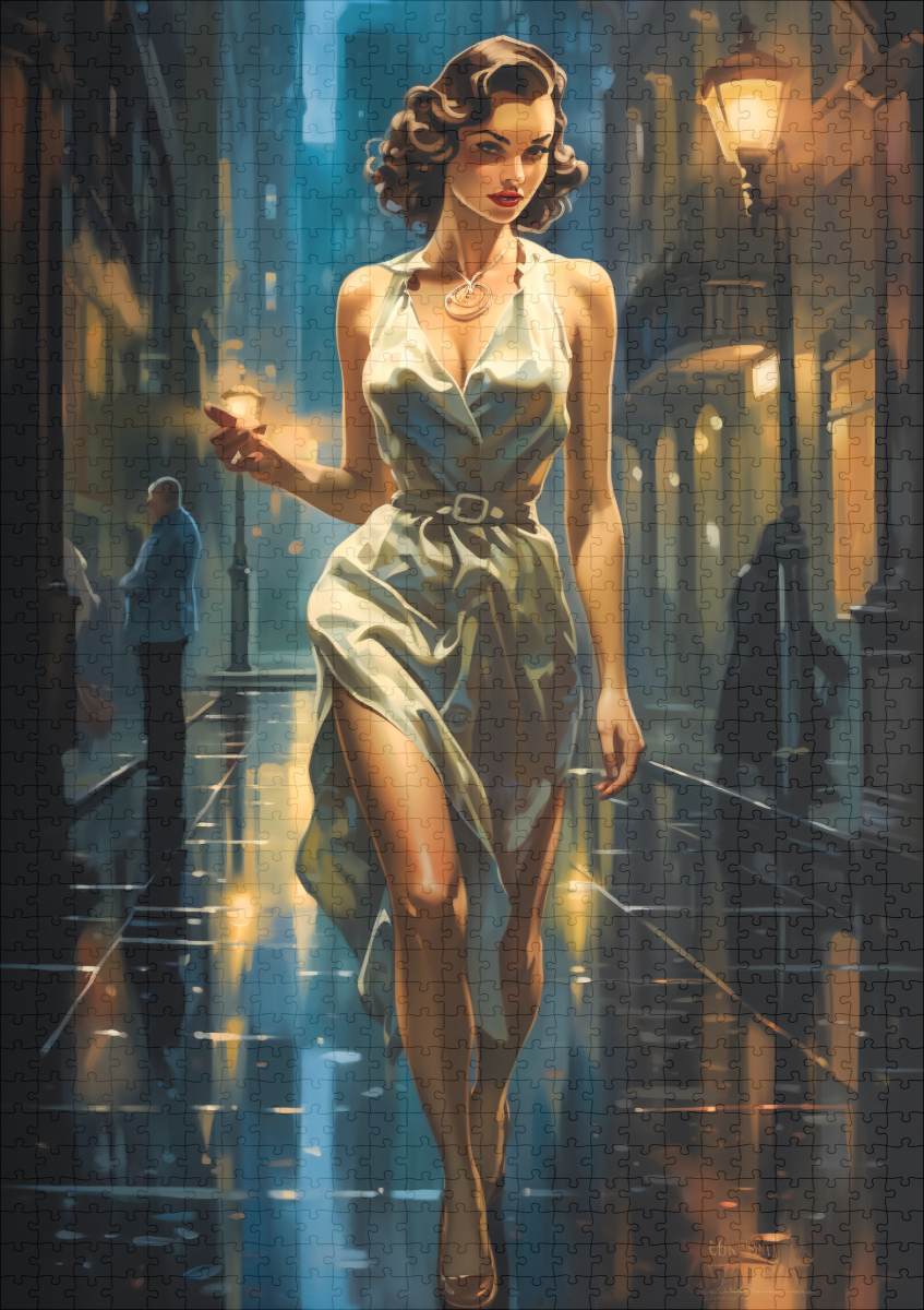 raxxa Premium-Puzzle: Ein Star leuchtet immer auch im Schatten – Image 2