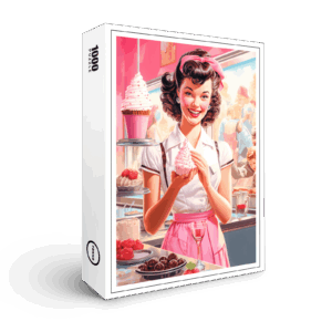 raxxa Premium-Puzzle: Eine Milchbar ist der Best Ort und Kaltes in Heißes zu verwandeln