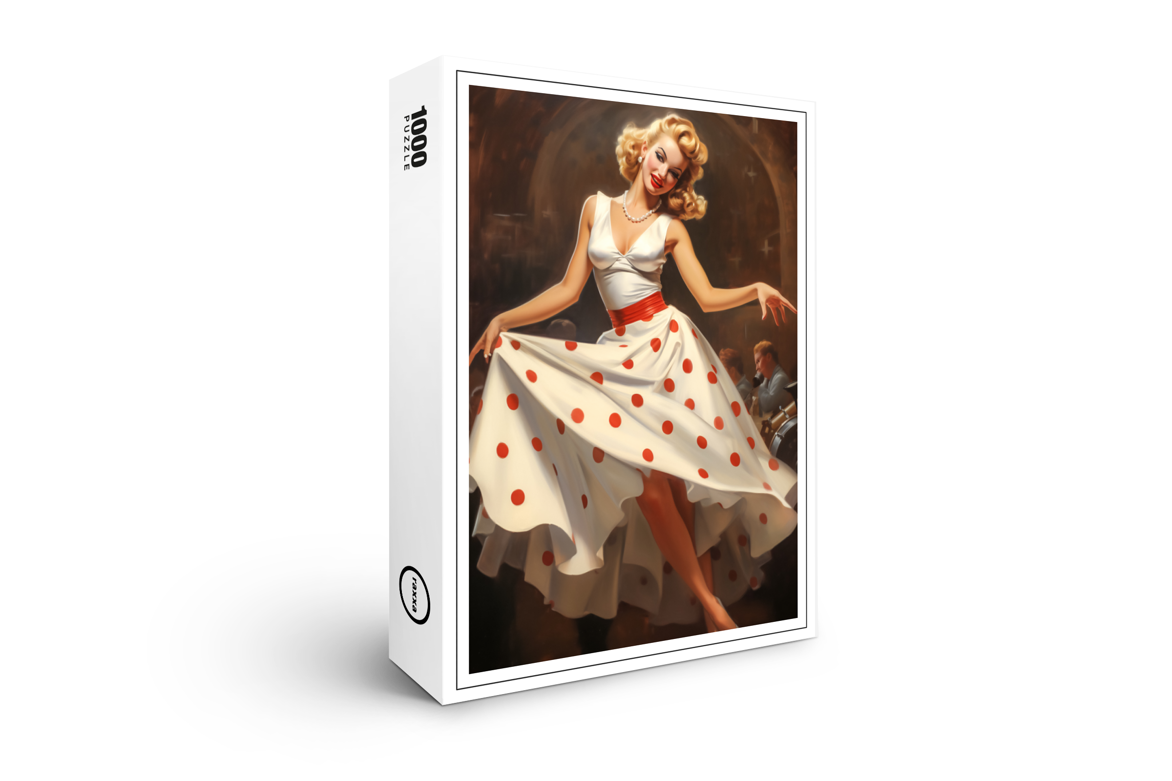 raxxa Premium-Puzzle: Ich trage nicht Mode ich bin Mode