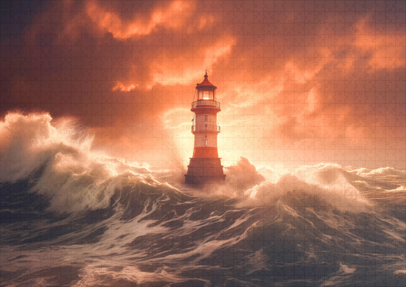 raxxa Premium-Puzzle: Das Licht erzählt Geschichten vom sicheren Hafen - Imagen 2