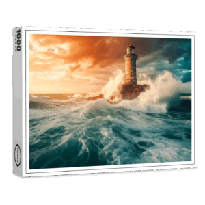 raxxa Premium-Puzzle: Der Turm singt mit dem Sturmchor