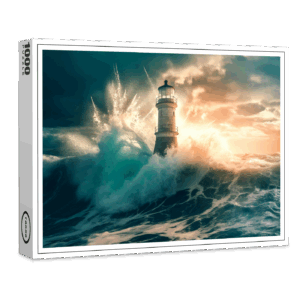 raxxa Premium-Puzzle: Die Flamme tanzt wie ein unermüdlicher Wächter