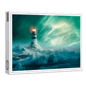 raxxa Premium-Puzzle: Die Sterne tanzen um die Spitze des Turms