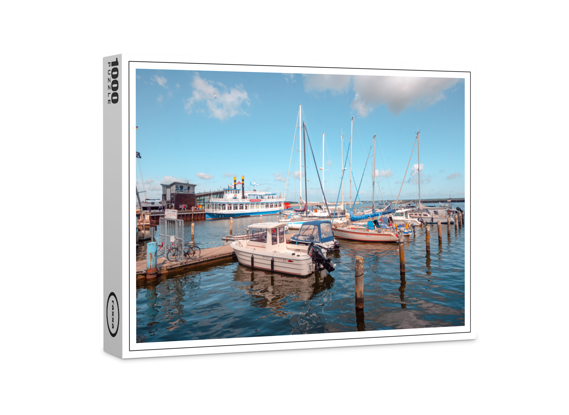 raxxa Premium-Puzzle: Hafen Barth
