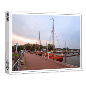 raxxa Premium-Puzzle: Hafen Dierhagen