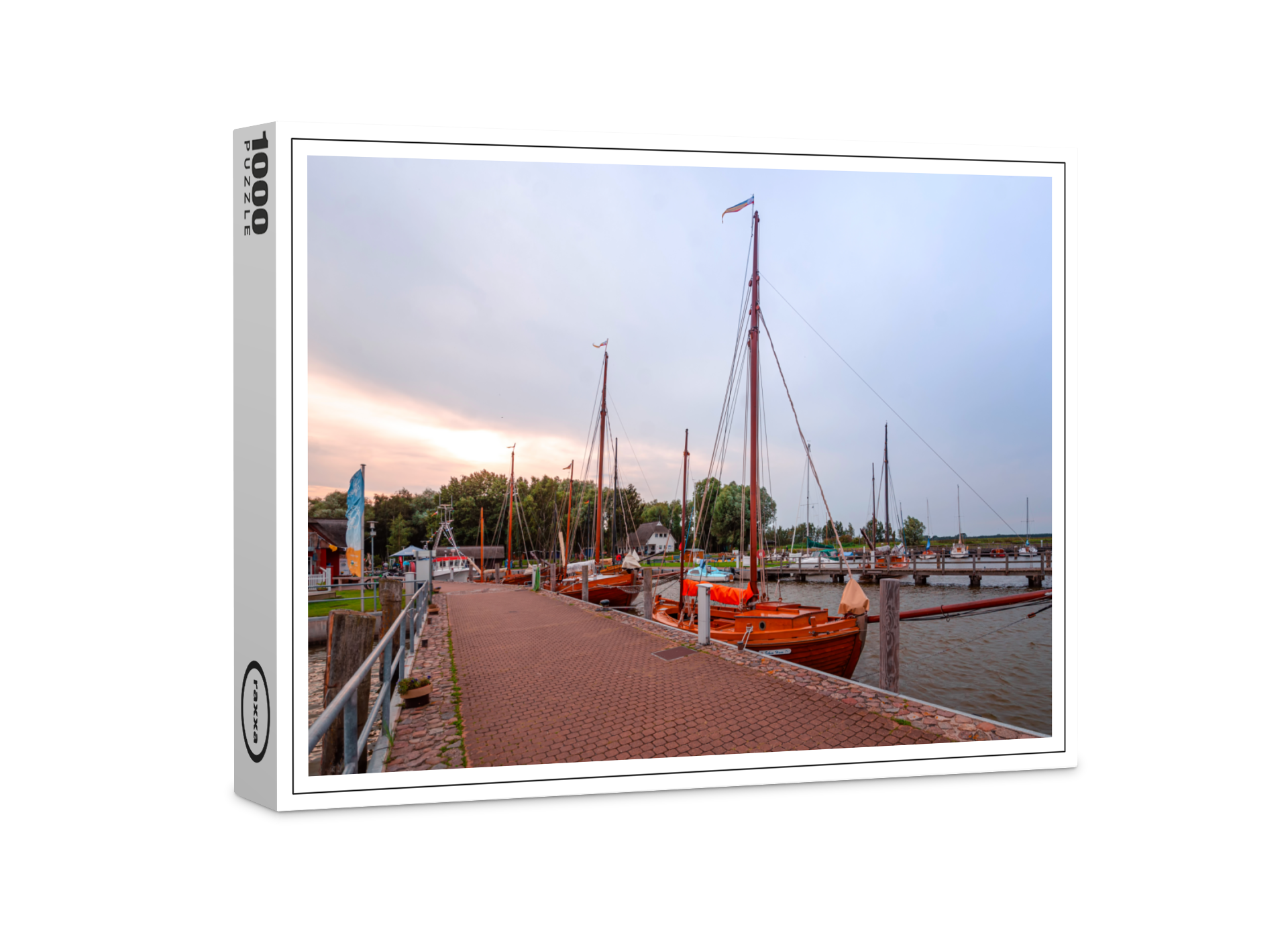 raxxa Premium-Puzzle: Hafen Dierhagen