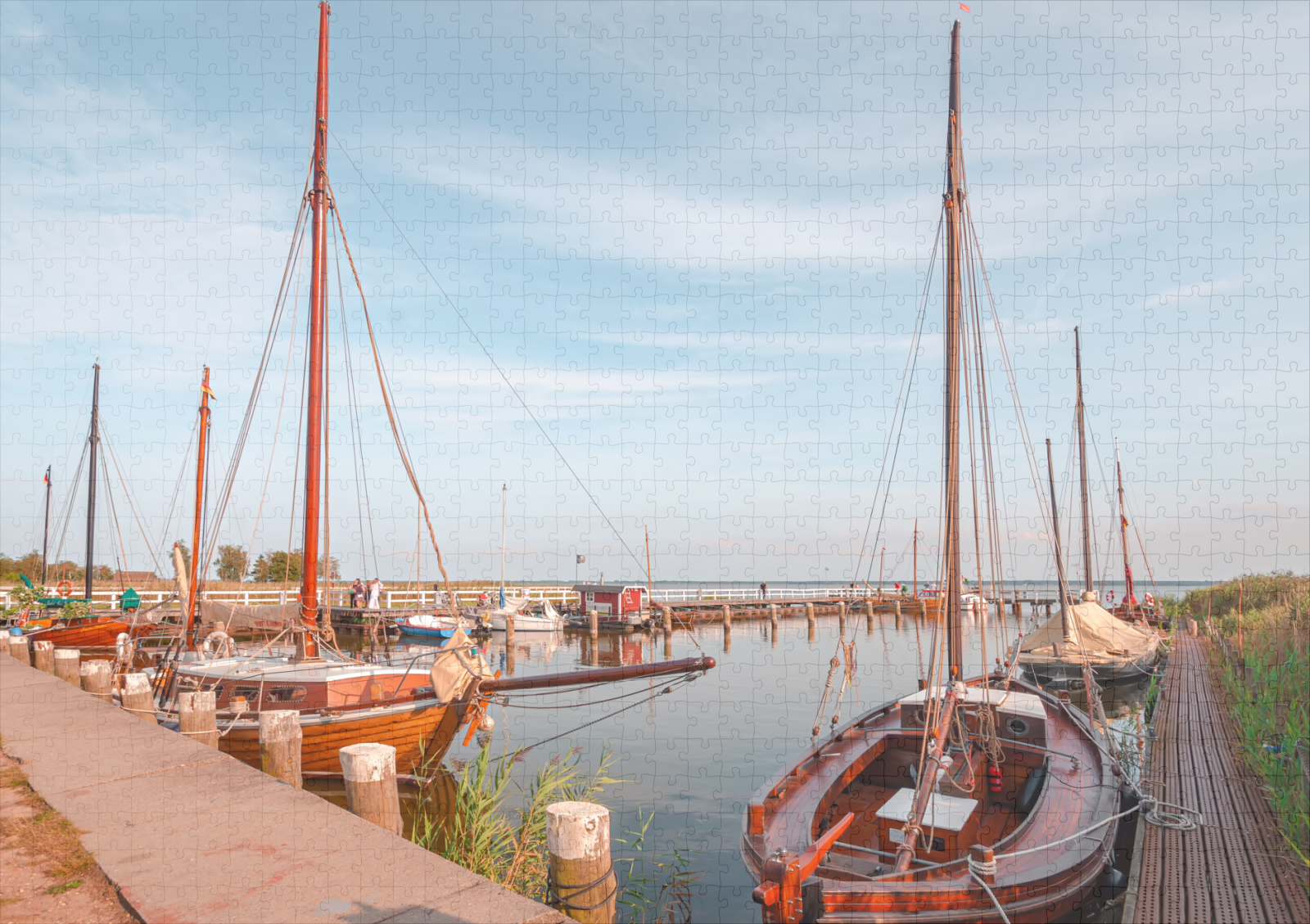 raxxa Premium-Puzzle: Hafen Wieck - Imagen 2
