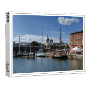 raxxa Premium-Puzzle: Hafen Stralsund