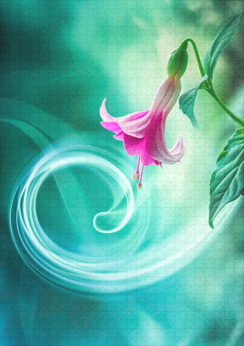 raxxa Premium-Puzzle: Blätter flüstern uralte Lieder - Imagen 2