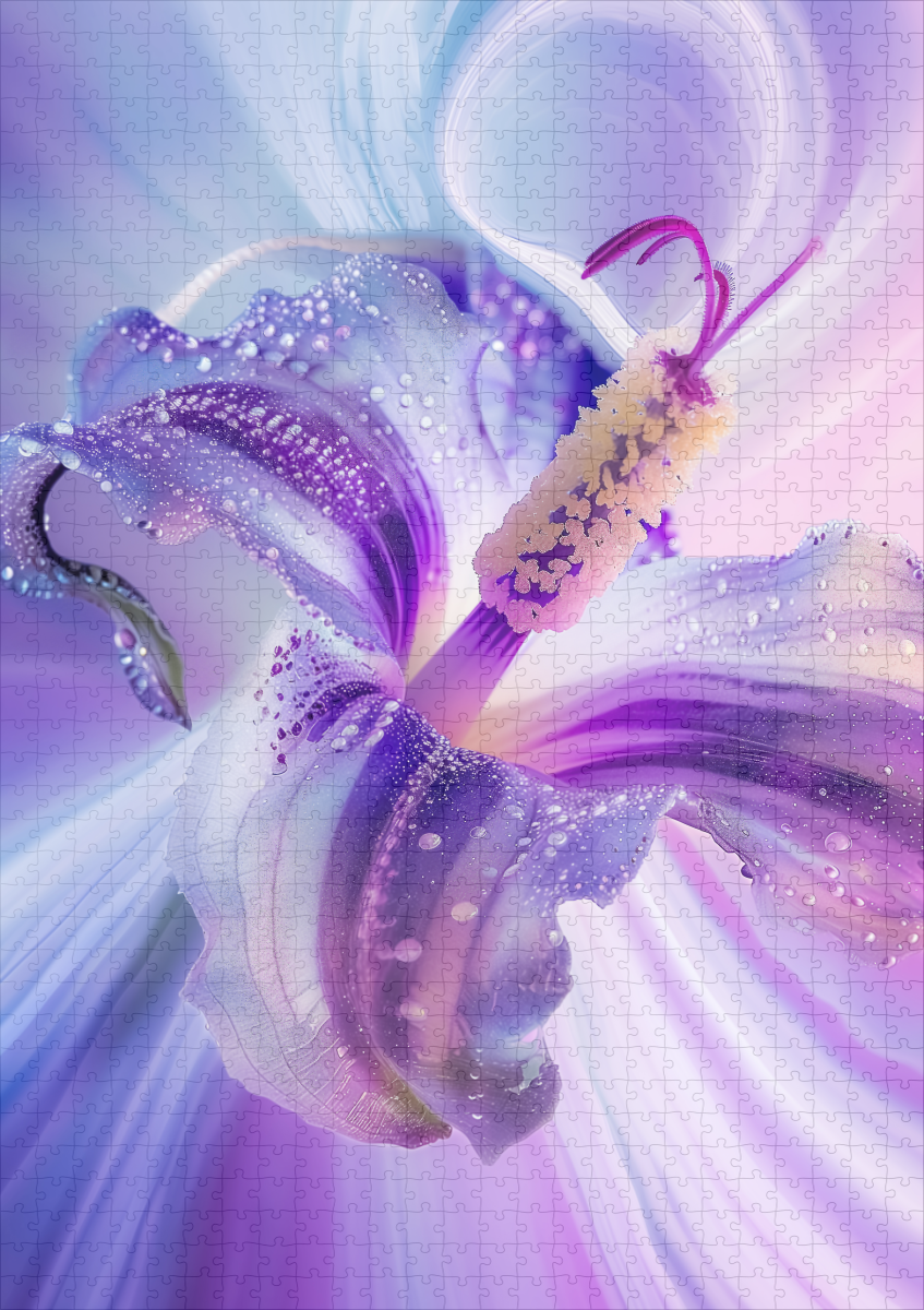 raxxa Premium-Puzzle: Im Herzen jeder Blume ruht ein Geheimnis – Bild 2