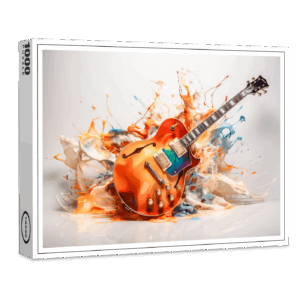 raxxa Premium-Puzzle: E-Kitarre