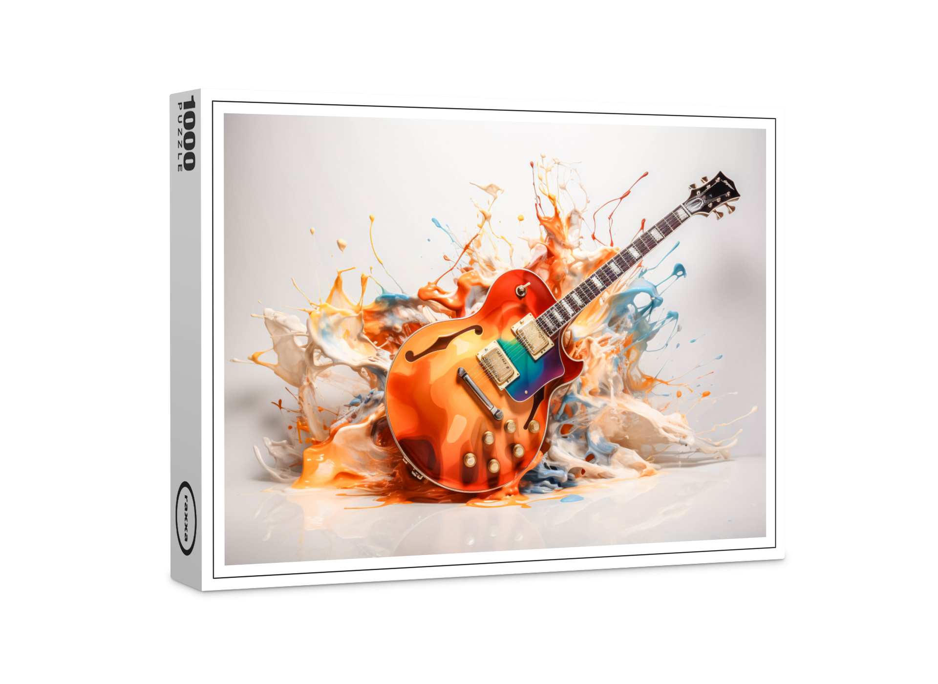 raxxa Premium-Puzzle: E-Kitarre