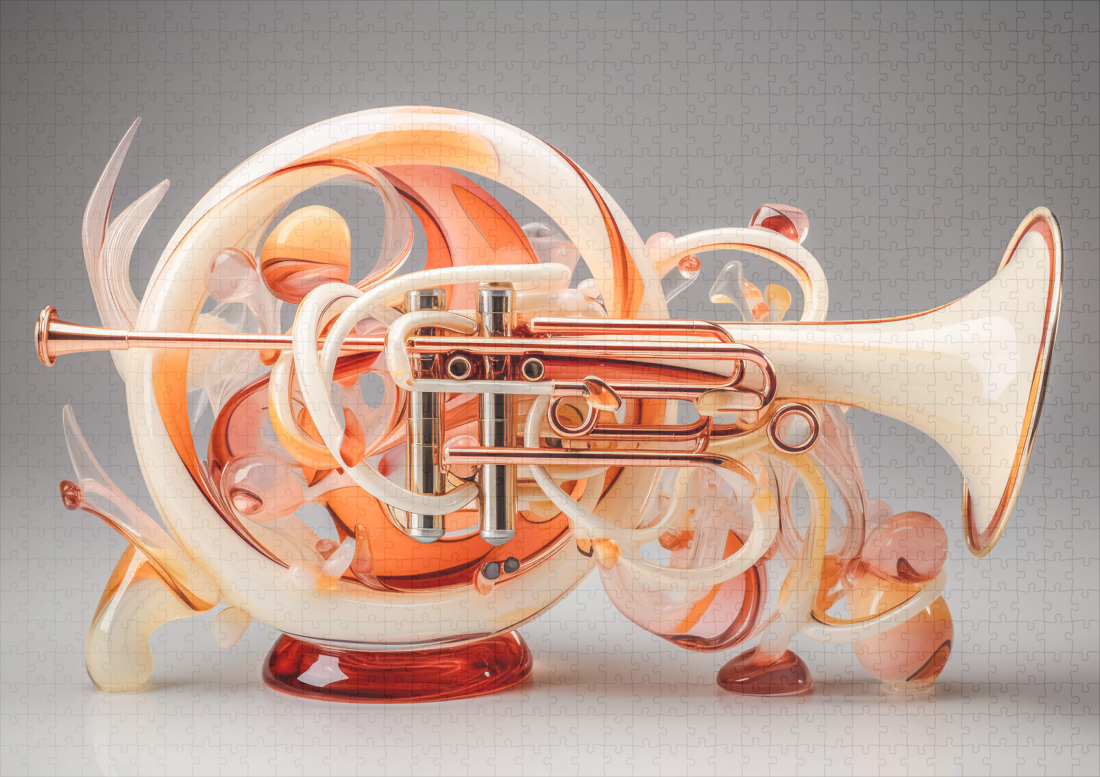 raxxa Premium-Puzzle: Konzert Trompete - Imagen 2