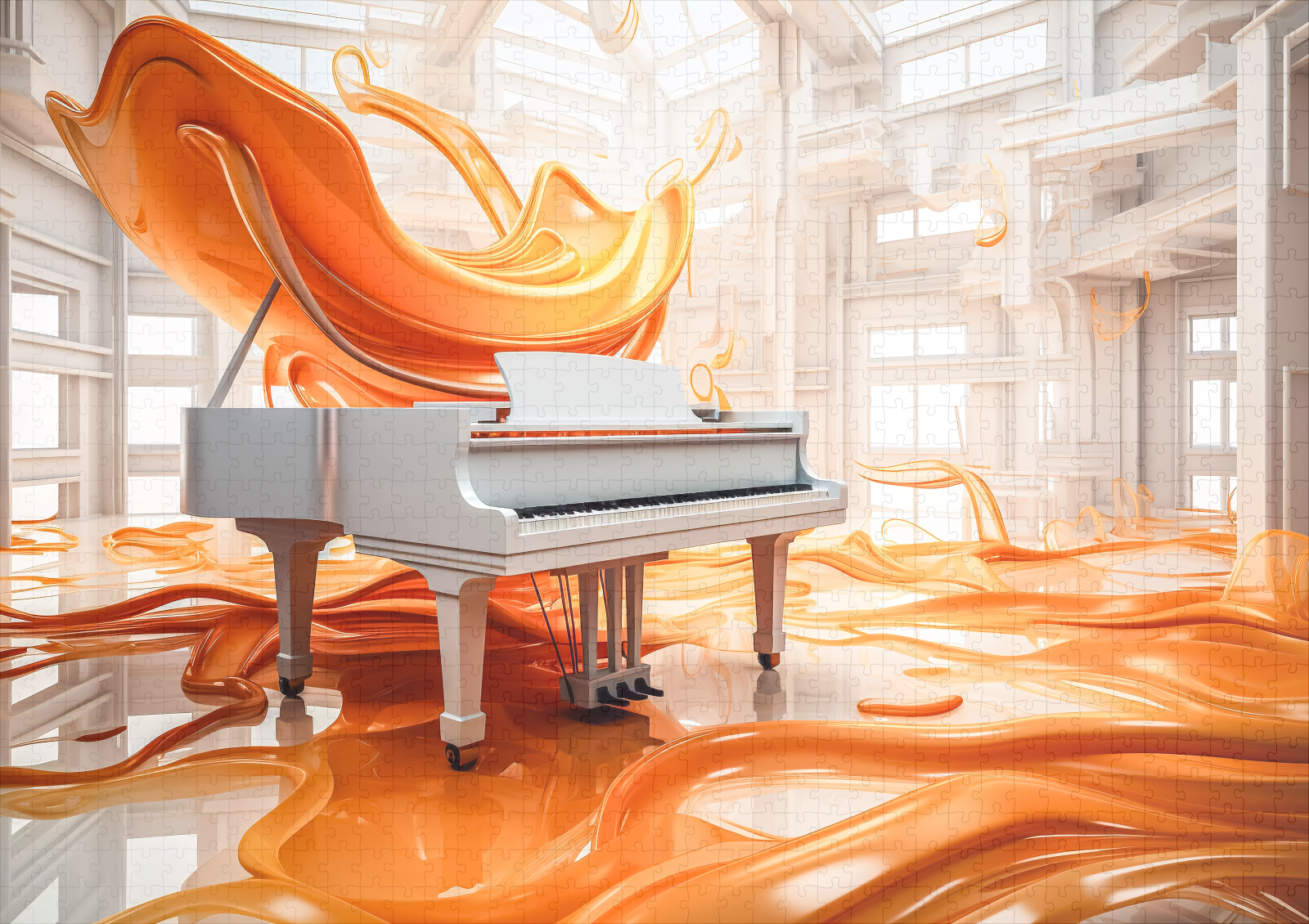raxxa Premium-Puzzle: Piano – Image 2