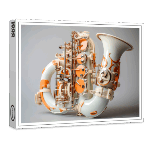 raxxa Premium-Puzzle: Saxophon